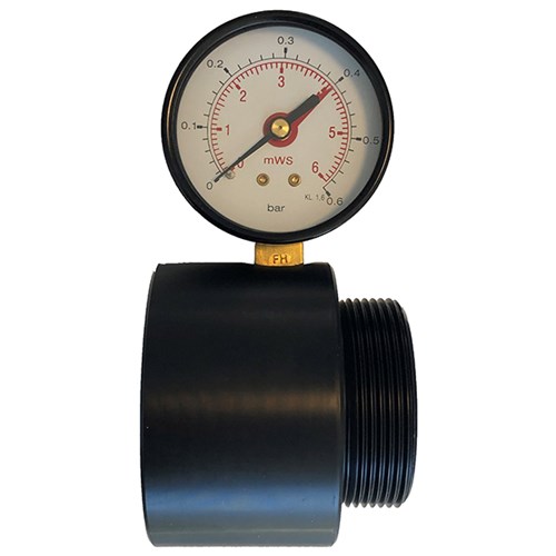 Manometer med 2" koppling