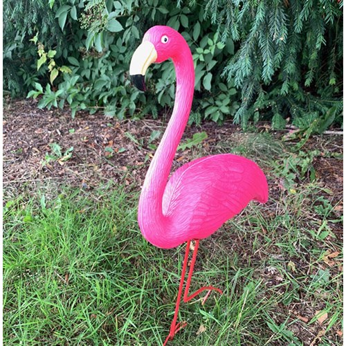 Flamingo mörkrosa 50 cm